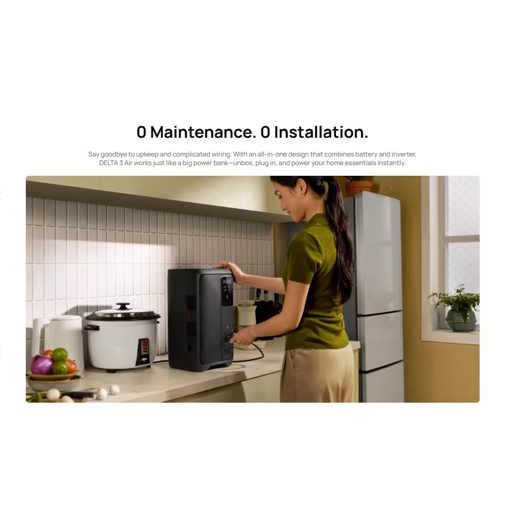EcoFlow DELTA 3 1000 Air Portable Power Station