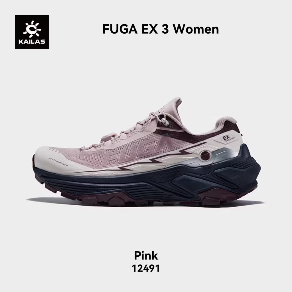 KAILAS FUGA EX3 Trail Running Hiking Shoes Vibram MEGAGRIP - Women EX 3
