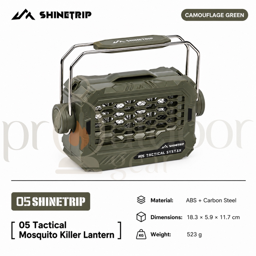 SHINETRIP 05 Series Tactical Mosquito Killer Lamp UV Camping Lantern Rechargeable LED Outdoor Light Bug Zapper