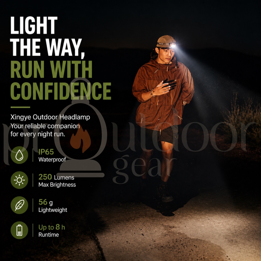 NATUREHIKE CNK2300DQ020 Xingye Outdoor Camping Hiking Head Lights Lamps Battery Powered Waterproof Headlamp