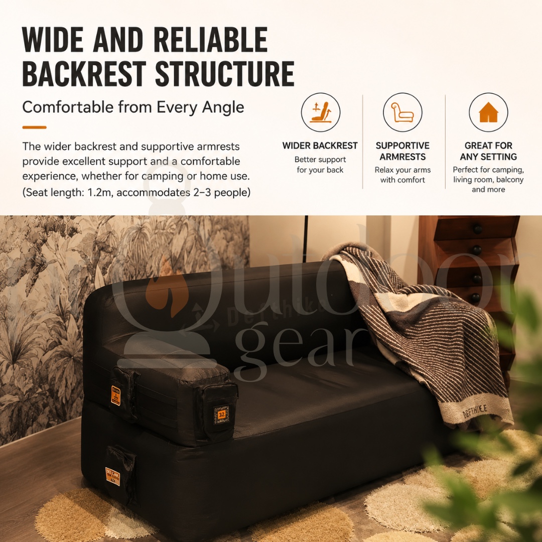 DEFTHIKE INFLATABLE SOFA | PORTABLE CAMPING SOFA