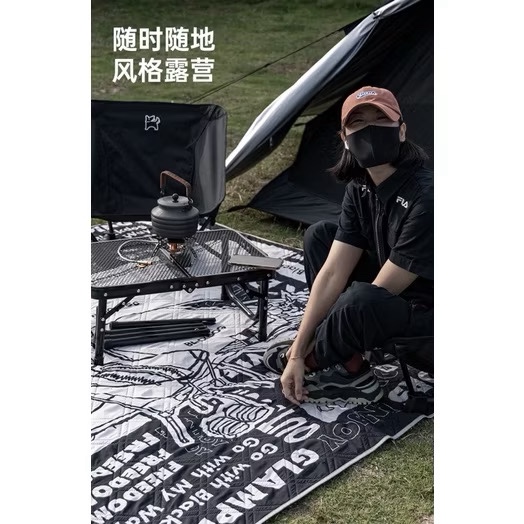 Blackdog Cool Picnic Mat [Good Camping] Blackdog Floor Moisture-Proof Waterproof Camping BD-YCD002
