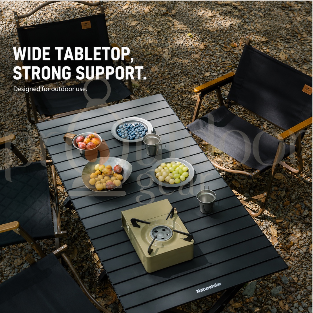 NATUREHIKE CNK2550JJ018 Star Jane T01 Egg Roll Folding Table Portable