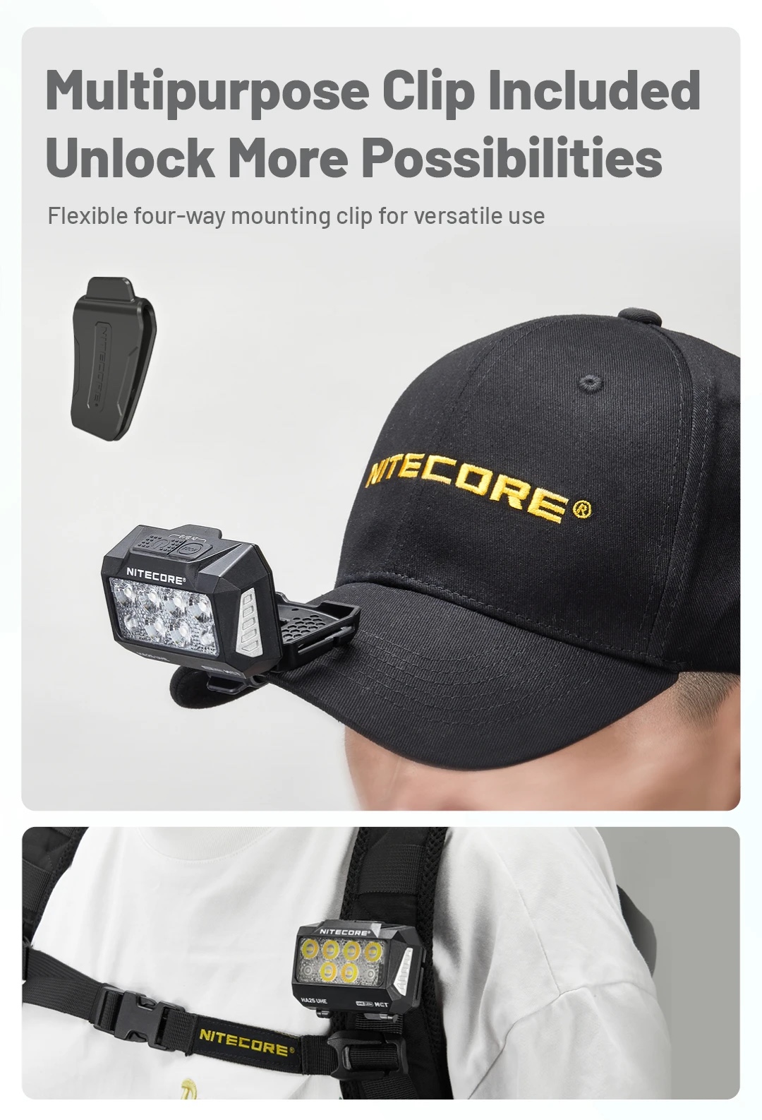 Nitecore HA25 UHE MCT 800L Headlamp