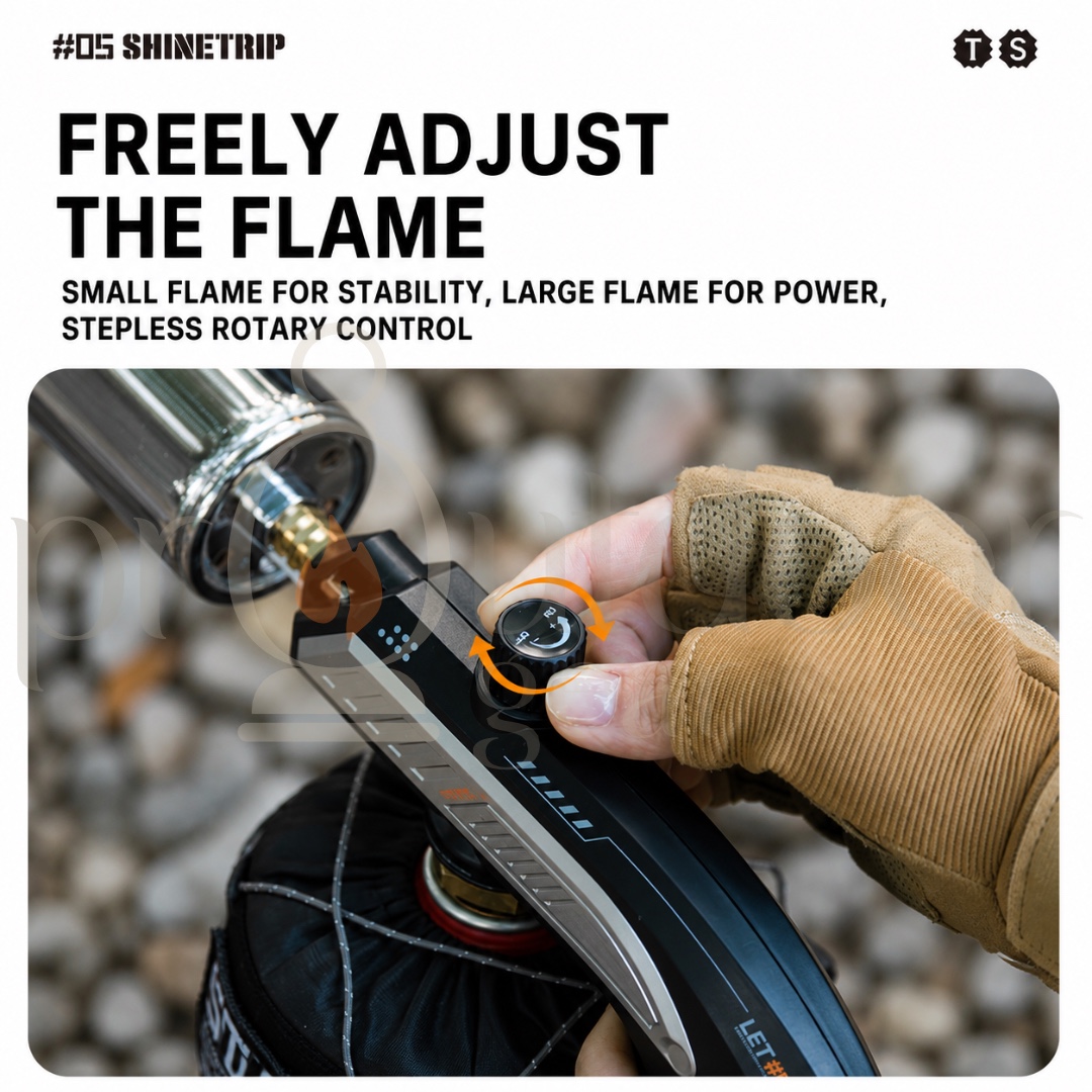 SHINETRIP A601 JIUYAN TACTICAL TORCH Outdoor Camping Blow Torch Flame Gun Fire Starter BBQ Burner Portable Ignition Tool