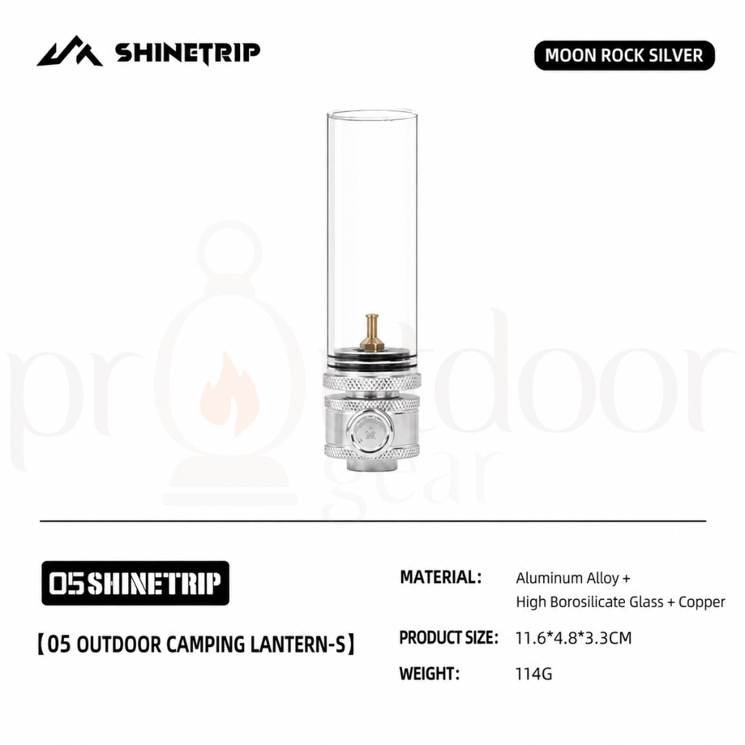 SHINETRIP A588 Camping Gas Lantern Set Flame Atmosphere Lantern Gas Storage Canister S/L Outdoor Camping Light