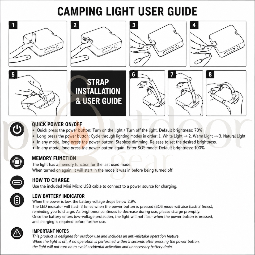 Naturehike CNK2300DQ017/NH18Y001-A Moonlight Camping Light 650LM USB Rechargeable Lantern Power Bank Remote Control