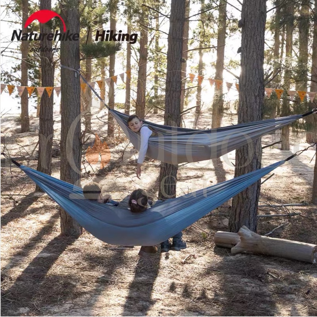 NATUREHIKE NH21DC011 Hammock Ultralight 600g Tear Resistant Fabric Anti-rollover Hanging