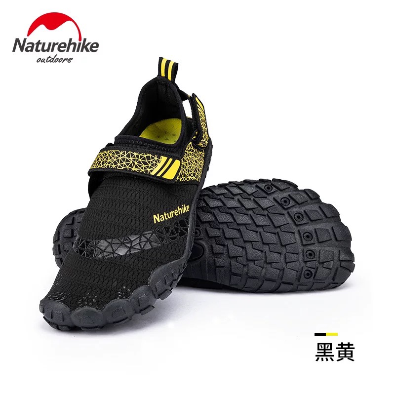 Naturehike NH20FS022 Outdoor Rubber Soled Non-slip Wading Women/Men Shoes Summer Quick-Dry Water Shoes Swim Snorkeling