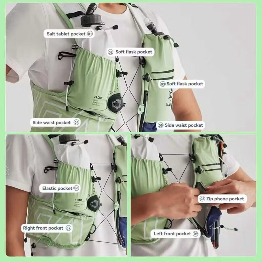 KAILAS FUGA AIR 8 IV Trail Running Hiking Hydration Vest Pack 8 Litre 8L - Unisex