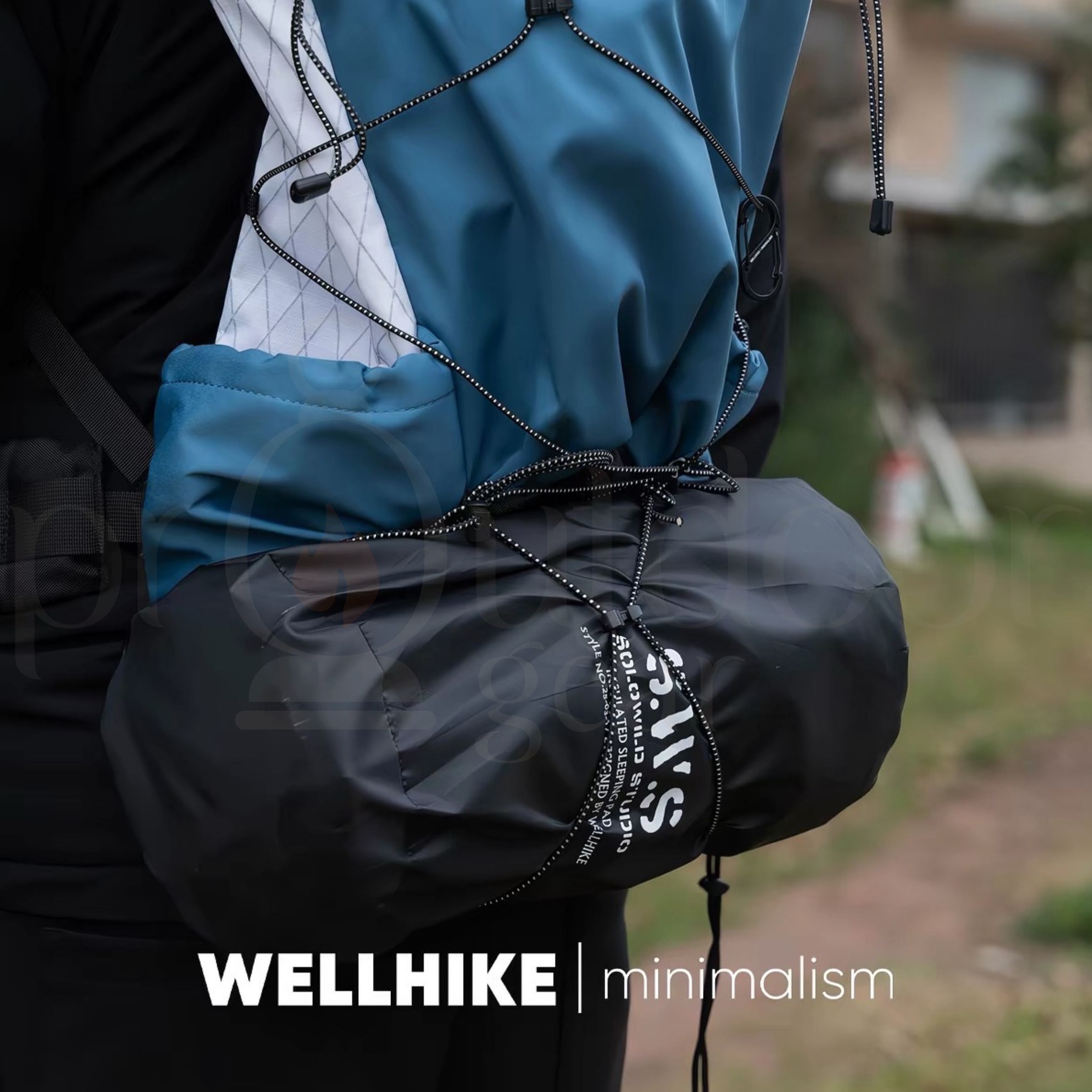 WELLHIKE Outdoor SWS Self Inflating Sleeping Pad Mattress Foldable Camping Tent Home Use