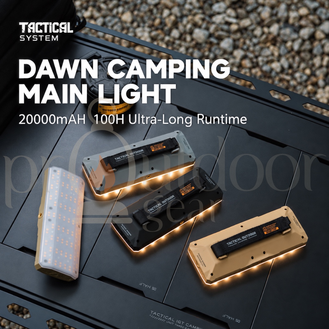 SHINETRIP #05 A603 20000mAh Camping Light 2200LM Type-C Rechargeable IPX4 Outdoor LED Tent Light