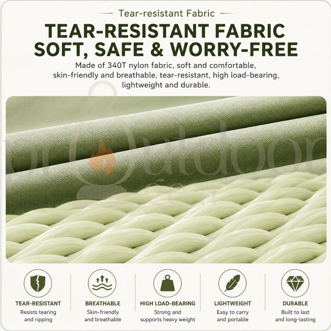 NATUREHIKE NH21DC011 Hammock Ultralight 600g Tear Resistant Fabric Anti-rollover Hanging