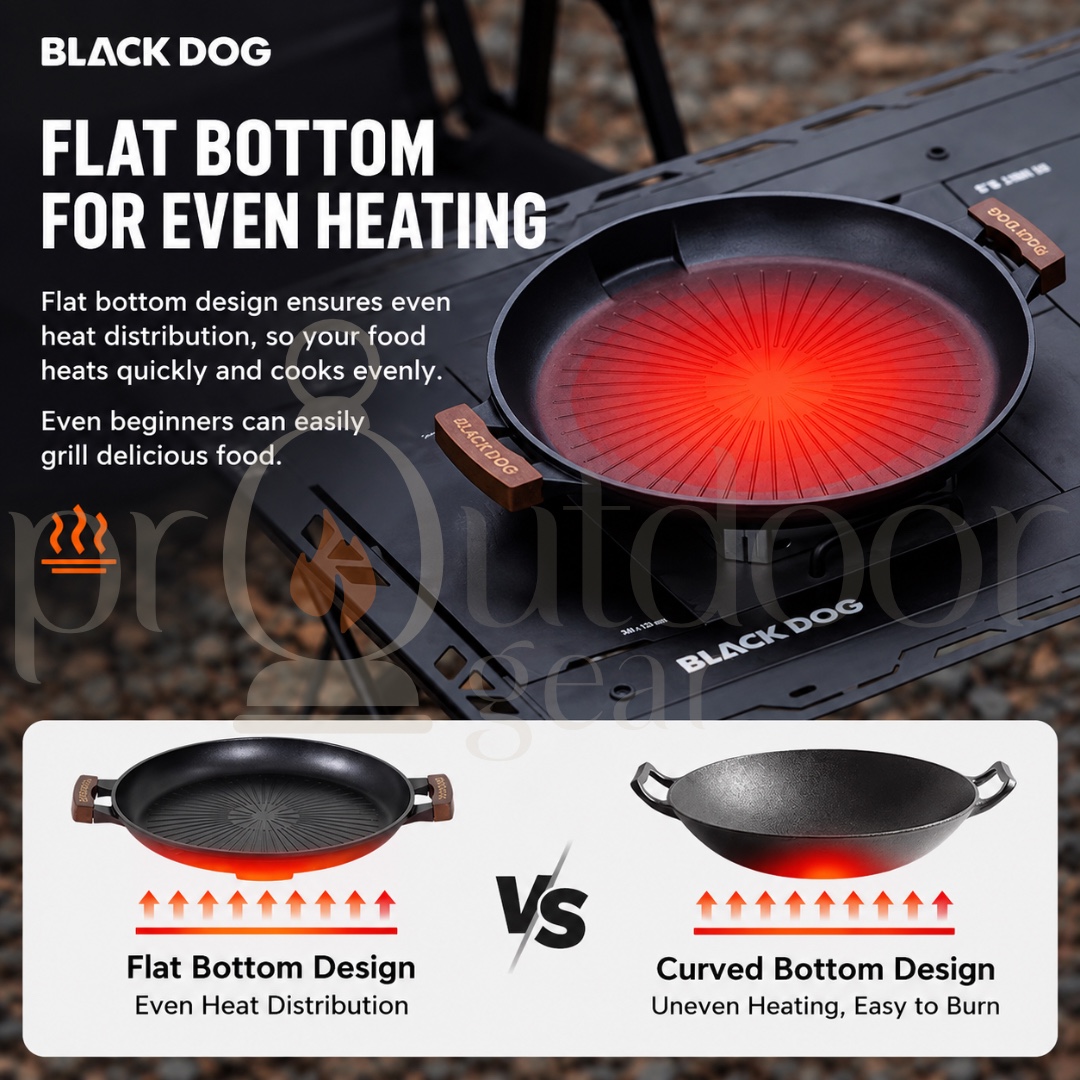Blackdog CBD2550CF021 Xunwei Multifunctional Grill Pan Cookware