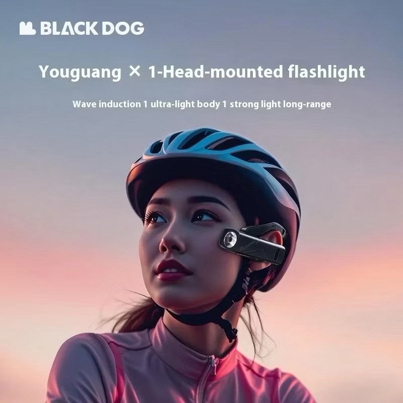 BLACKDOG Head Mounted Flashlight You Guang X1