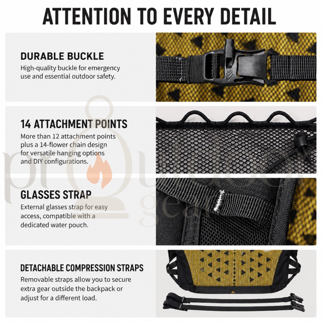 NATUREHIKE CNK2550XB015 18L Lightweight Hiking Backpack Daypack Outdoor Trekking Camping Travel Running Backpack