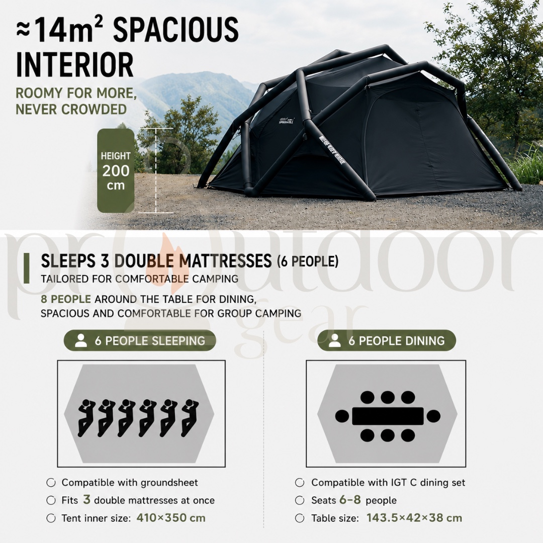 GOOUT SPRINGHILL Sphere Fuxi Inflatable Dome Air Tent