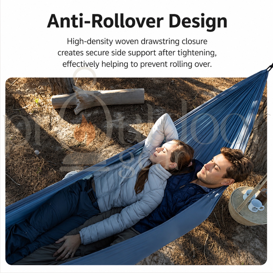 NATUREHIKE NH21DC011 Hammock Ultralight 600g Tear Resistant Fabric Anti-rollover Hanging