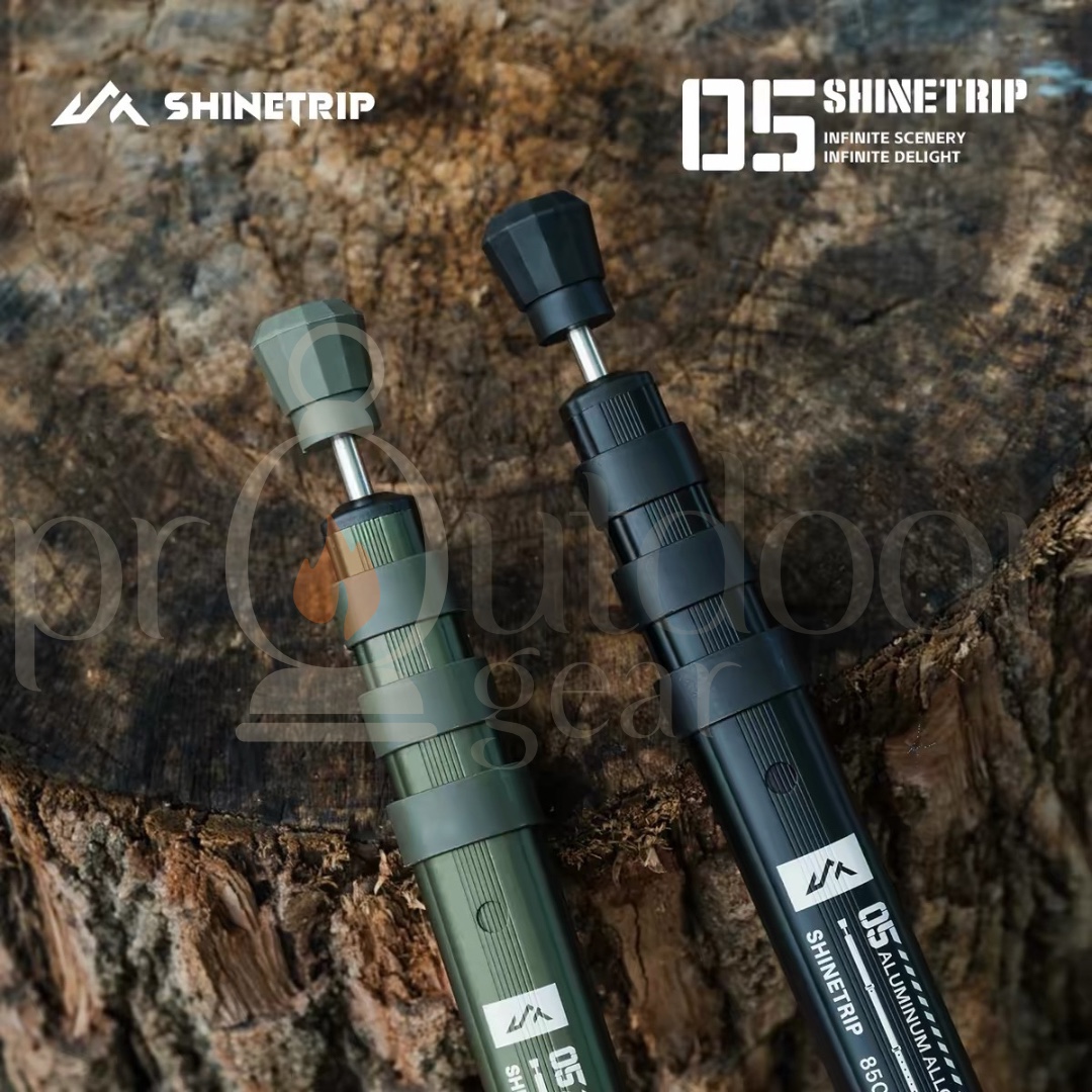 ShineTrip Outdoor 05 series adjustable canopy pole camping tent pole aluminum alloy telescopic support pole