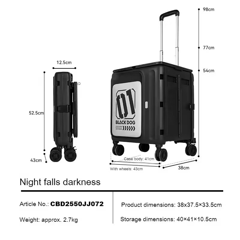 Blackdog Xinghui Dual Door Folding Wagon CBD2550JJ072