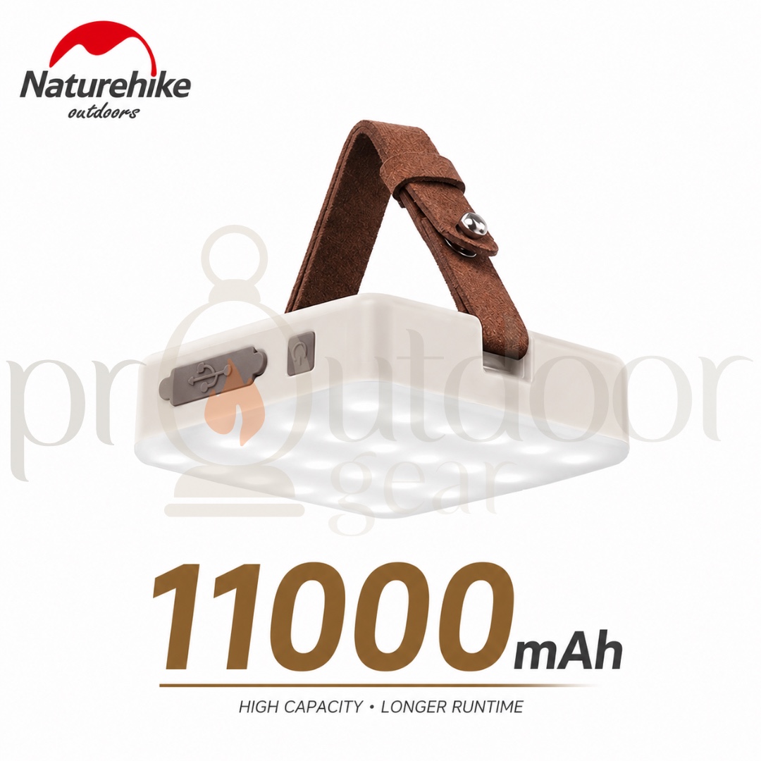 Naturehike CNK2300DQ017/NH18Y001-A Moonlight Camping Light 650LM USB Rechargeable Lantern Power Bank Remote Control