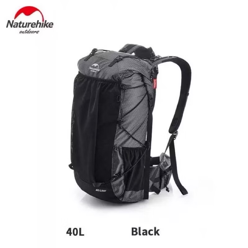 Naturehike Rock Bag 40/60L+5L Ultralight 420D Nylon Waterproof Climbing Backpack Sports Bag Outdoor Hiking NH19BP095 B