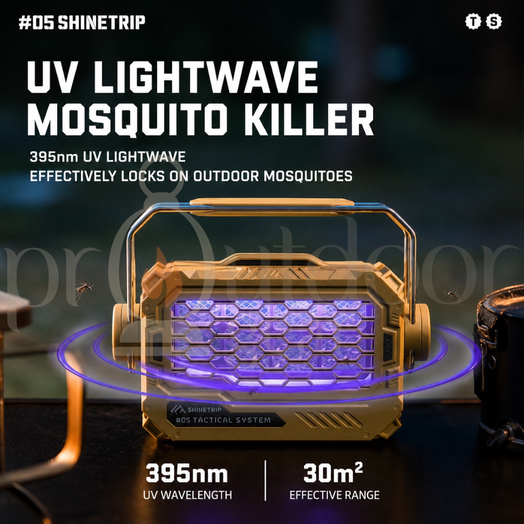SHINETRIP 05 Series Tactical Mosquito Killer Lamp UV Camping Lantern Rechargeable LED Outdoor Light Bug Zapper