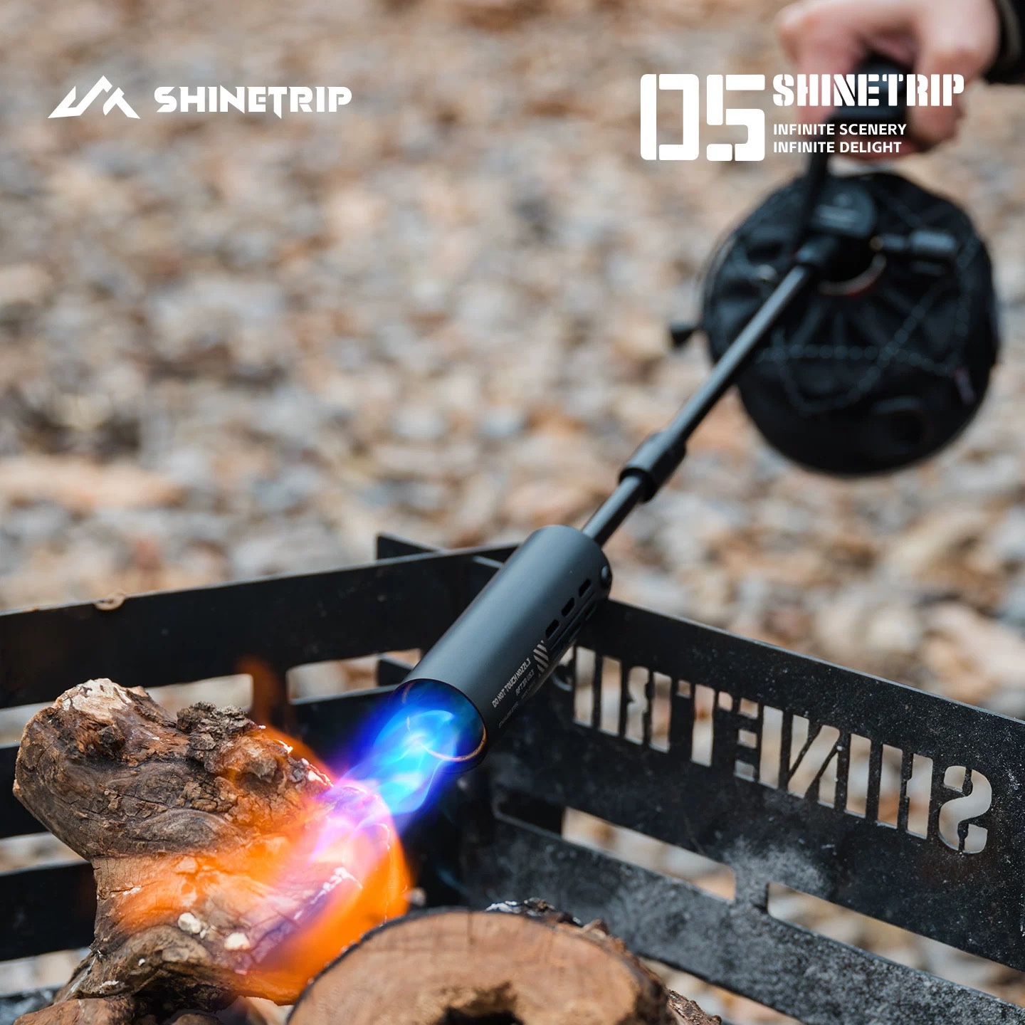 A574-H01 Shinetrip Flame Torchgun Butane Flame Thrower