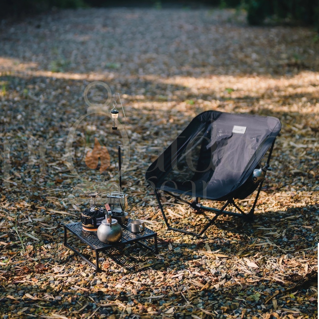 GOOUT SPRINGHILL Wavering Light Backpacking Chair Ultralight Folding Camping Chair 420D Nylon Portable Outdoor Chair 135KG