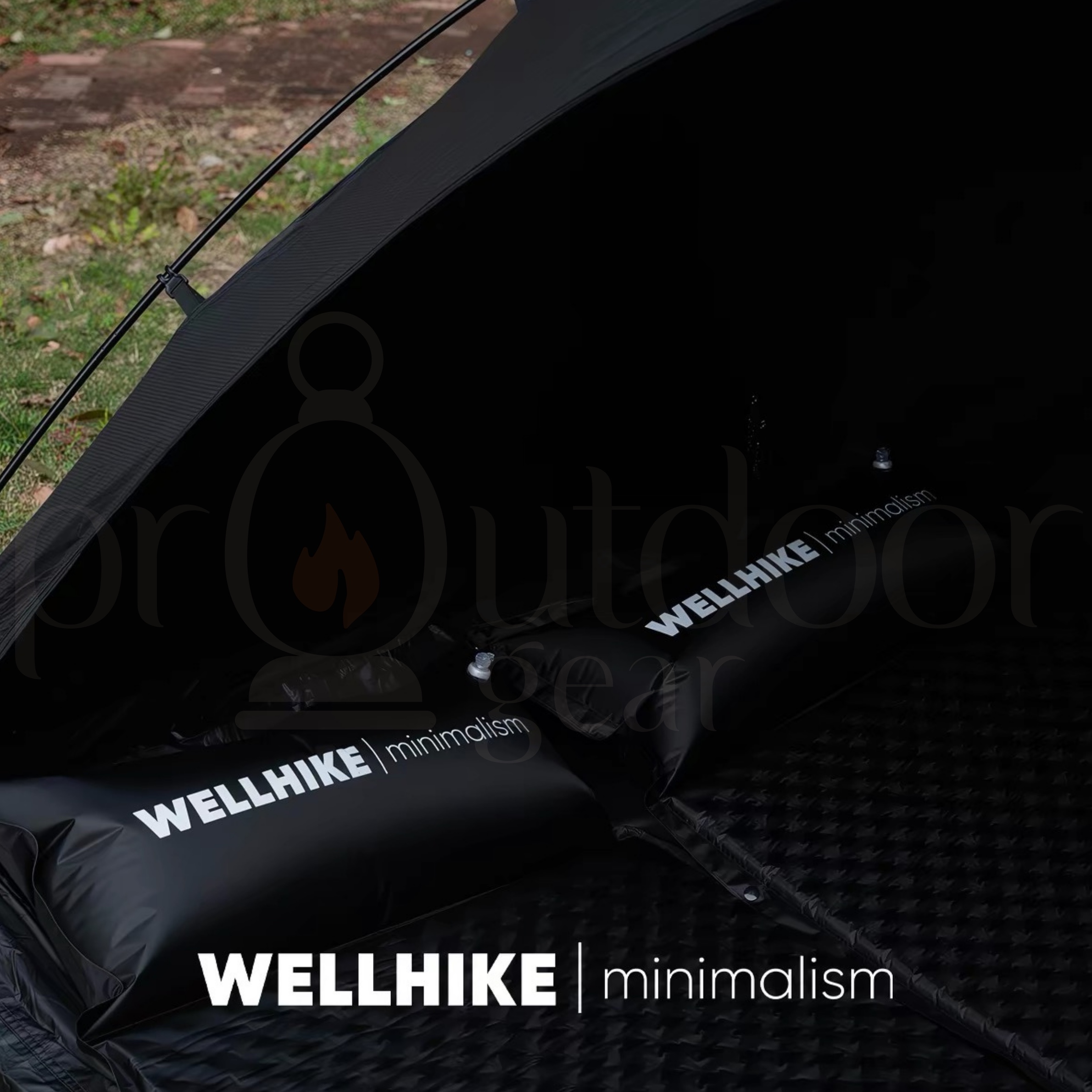 WELLHIKE Outdoor SWS Self Inflating Sleeping Pad Mattress Foldable Camping Tent Home Use