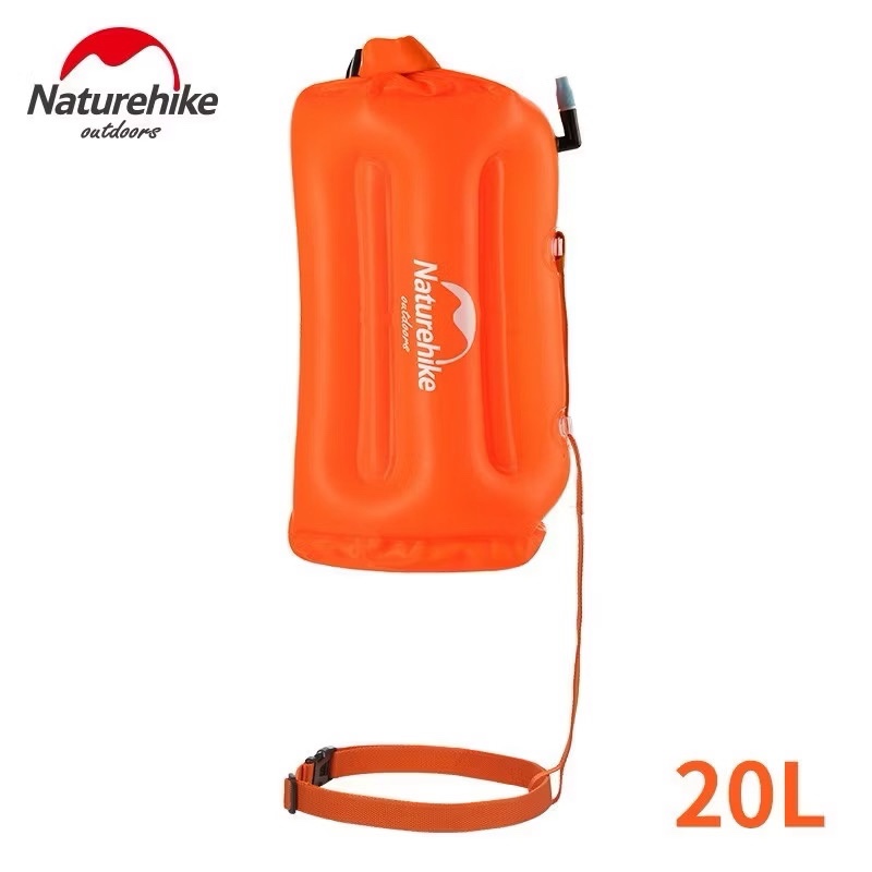 Naturehike NH17S001-G Outdoor Inflatable Waterproof Bag Snorkeling Swimming Bag Dry Bag