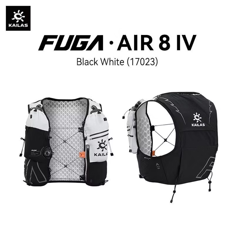 KAILAS FUGA AIR 8 IV Trail Running Hiking Hydration Vest Pack 8 Litre 8L - Unisex