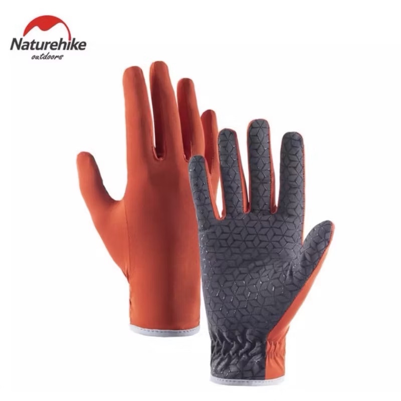 Naturehike Thin Touch Screen Gloves Non Slip Breathable Full Finger Gloves Unisex  Outdoor Sports Running NH21FS035