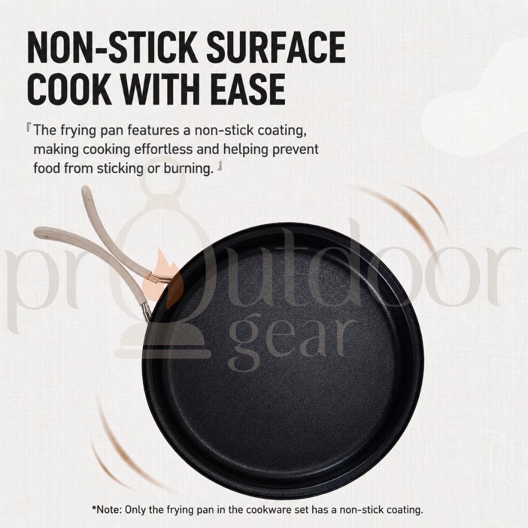 NATUREHIKE CNH22CJ002 JianXing Outdoor Camping Aluminum Alloy Pot Storage Tableware Pots Kitchenware Cooking Set