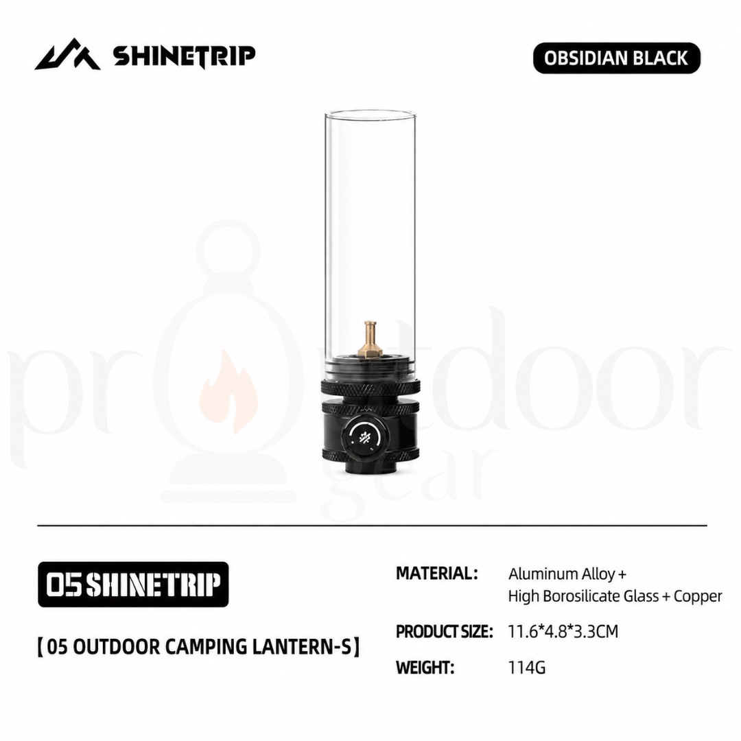 SHINETRIP A588 Camping Gas Lantern Set Flame Atmosphere Lantern Gas Storage Canister S/L Outdoor Camping Light