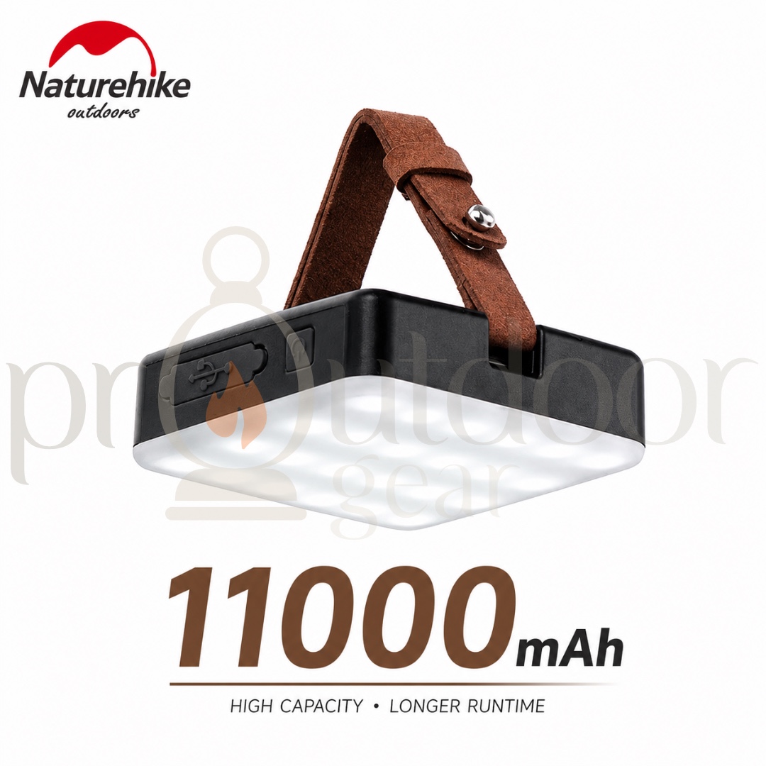 Naturehike CNK2300DQ017/NH18Y001-A Moonlight Camping Light 650LM USB Rechargeable Lantern Power Bank Remote Control