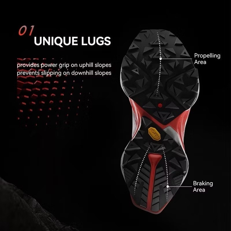KAILAS FUGA DU2 DU Trail Running Hiking Shoes Vibram MEGAGRIP Litebase - Women