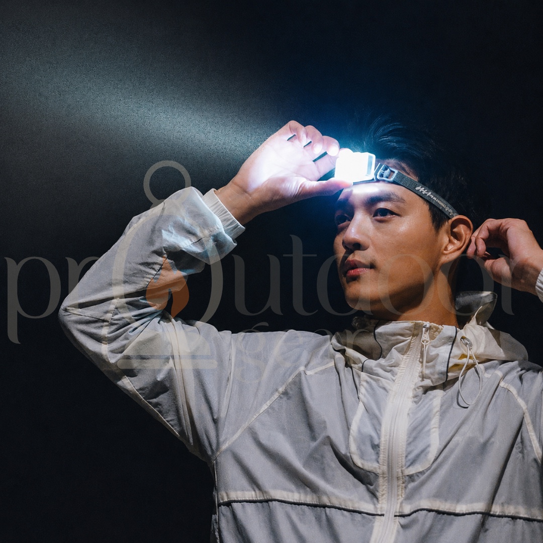 NATUREHIKE CNK2550ZM011 Xing ye Pro Headlamp IP65 Waterproof Ultralight 39g Rechargeable Outdoor Night Running Headlight