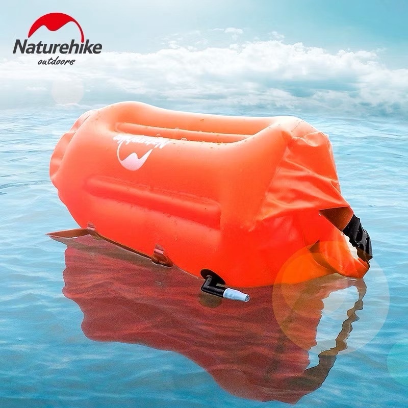 Naturehike NH17S001-G Outdoor Inflatable Waterproof Bag Snorkeling Swimming Bag Dry Bag