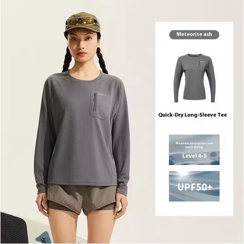 NATUREHIKE WOMEN'S OUTDOOR QUICK DRY ANTI-UV LONG SLEEVE T-SHIRTS CAY2511FS010