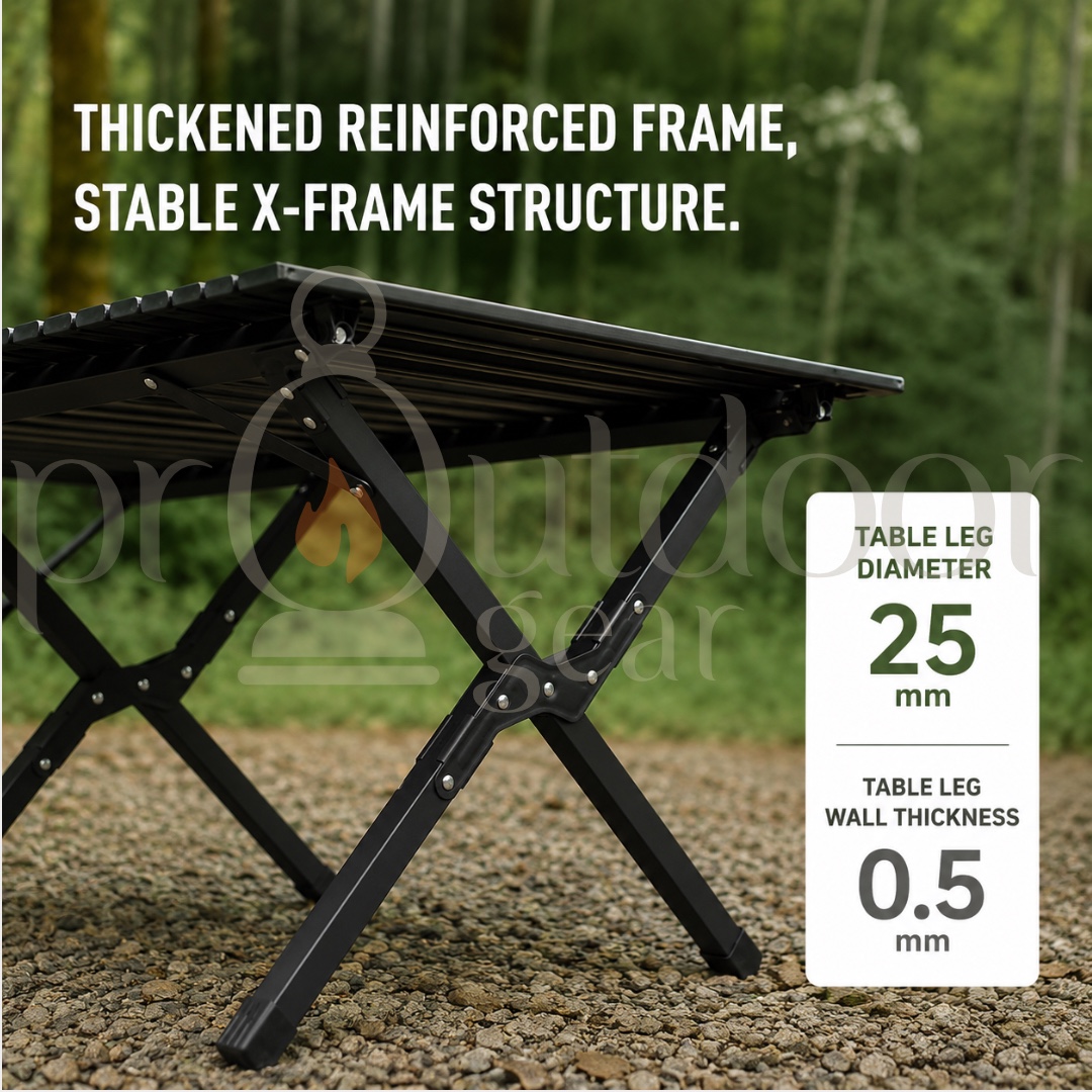 NATUREHIKE CNK2550JJ018 Star Jane T01 Egg Roll Folding Table Portable