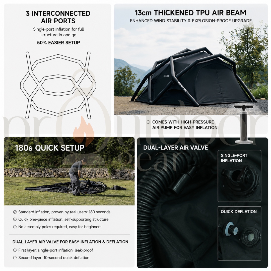 GOOUT SPRINGHILL Sphere Fuxi Inflatable Dome Air Tent