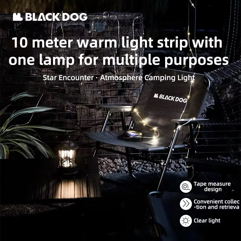 Blackdog Ambient String Canopy Light With Led Outdoor Tent Lights