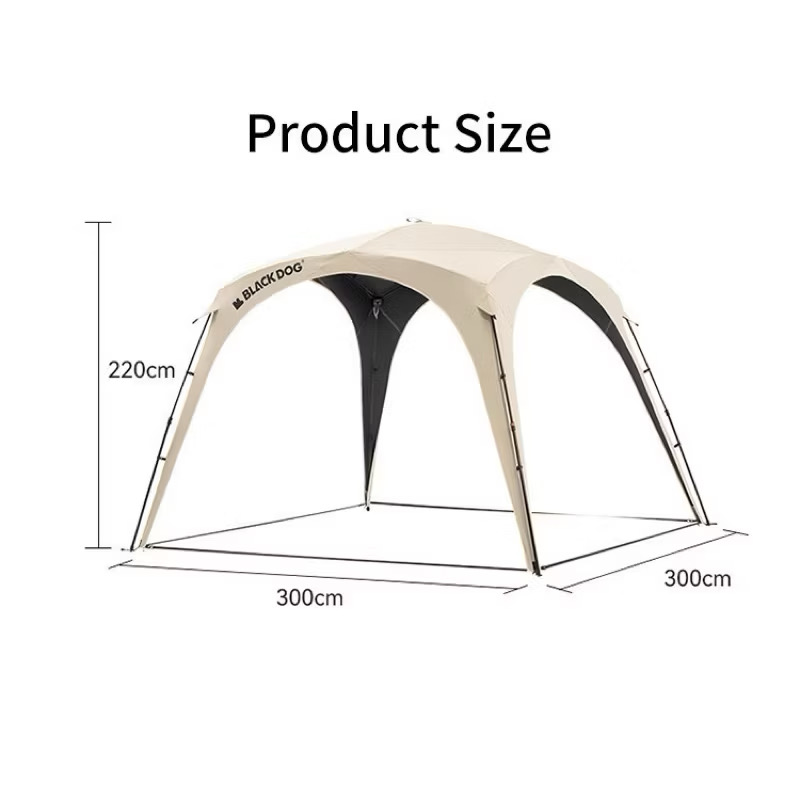 [ACCESORIES] Blackdog Auto Dome Outdoor Self-Supporting, Quick Opening Canopy Rainproof