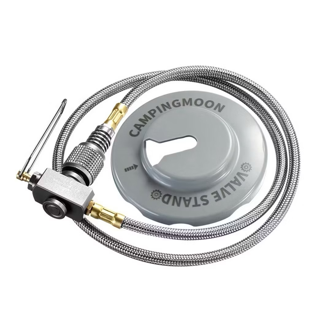 [LUMY] Camping Multi-Function Gas Hose Connector for Z21-25 Screw Type Canister Device