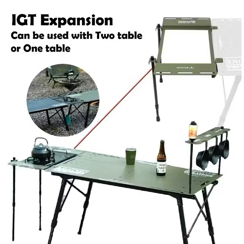 Accesories of DEFTHIKE 3 Way Tactical Camping Table Folding Table IGT Camping Table