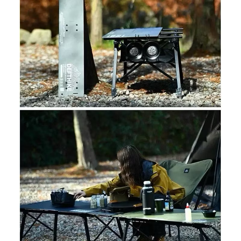 Accesories of DEFTHIKE 3 Way Tactical Camping Table Folding Table IGT Camping Table