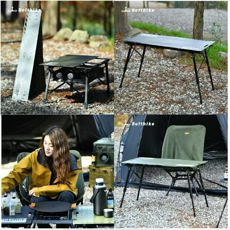 Accesories of DEFTHIKE 3 Way Tactical Camping Table Folding Table IGT Camping Table