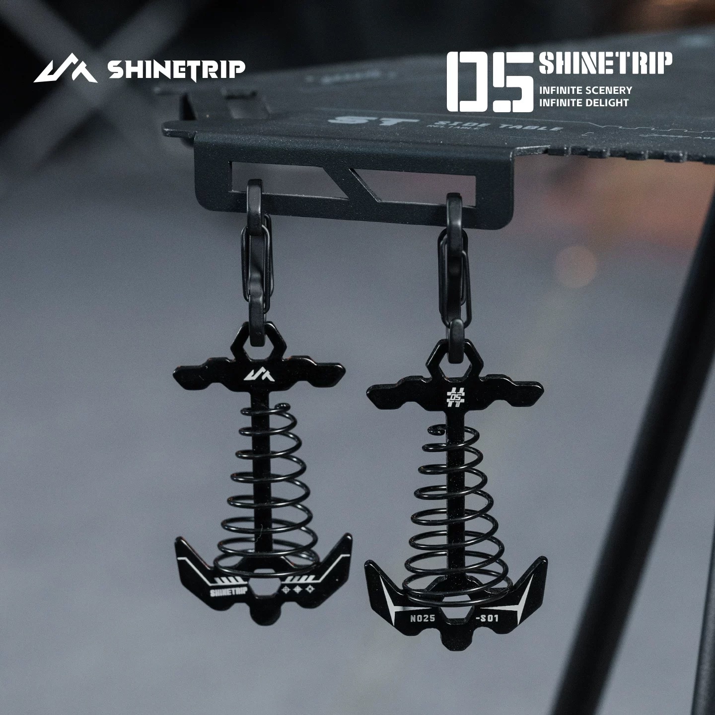 Shinetrip A572 Outdoor Fishbone Tent Peg – Multi-Function Windproof Ground Stake for Tent/Tarp