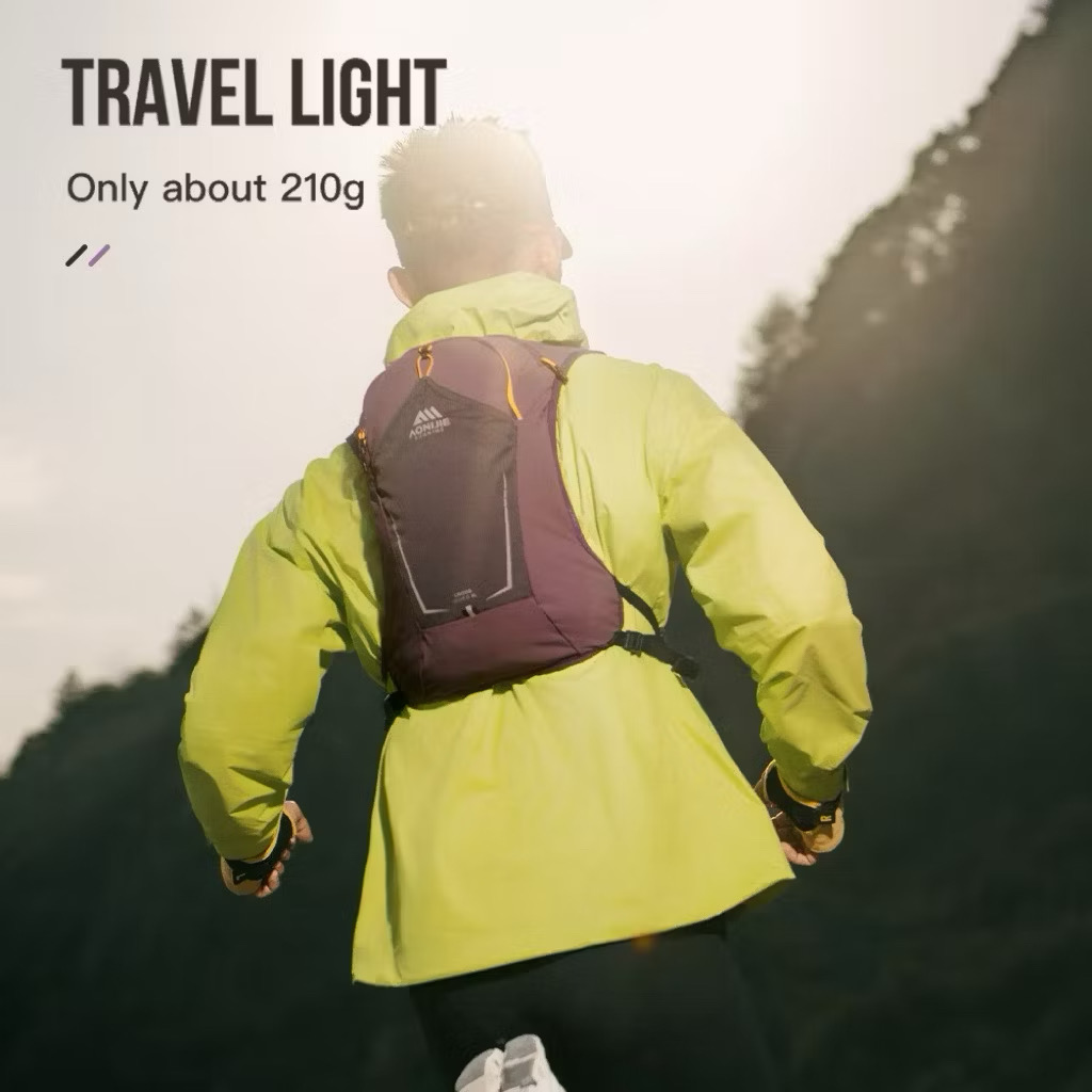 Aonijie C9125 8L Hydration Running Vest Hiking Backpack Lightweight for Trail Cycling Race
